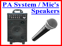 Pa System Rental and Mics Pa System Rental and Mics