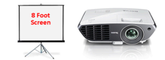 BenQ Projector and 8ft Screen Package BenQ Projector and 8ft Screen Package