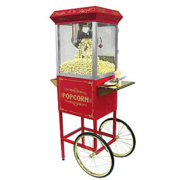 Vintage Popcorn Machine Cart 8oz Vintage Popcorn Machine Cart 8oz